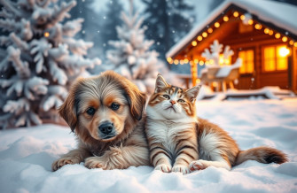 Winter Pet Wallpaper