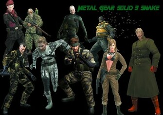 Mgs3 Wallpaper Without Background By Ryan Mainprize