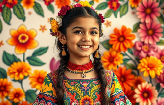 Mexican Girl Wallpaper