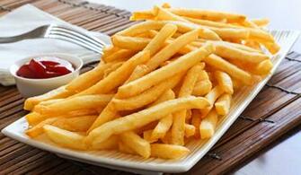 French Fries Image Wallpaper Qulari