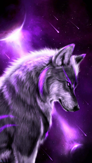 Wolf Aesthetic Wallpaper
