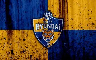 Wallpaper 4k Fc Ulsan Hyundai Grunge K League Classic