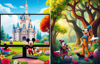 Disney Dual Monitor Wallpaper