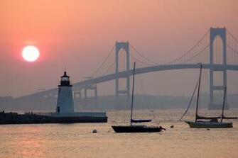 Lighthouses Imagens Newport Habor Light HD Wallpaper And
