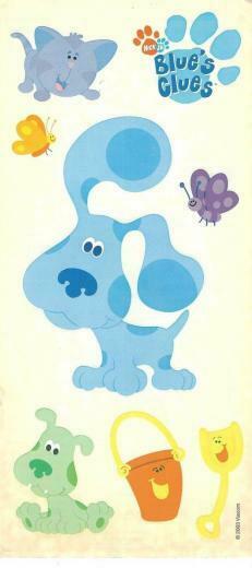 Details About Sandylion Blue S Clues Scrapbooking Stickers X