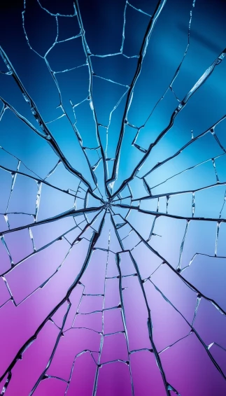 Cracked Phone Screen Wallpaper