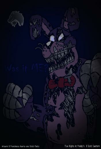Fnaf Nightmare Bonnie By Chibi Tediz