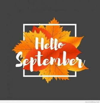 Hello September Image Wallpaper Status Dp