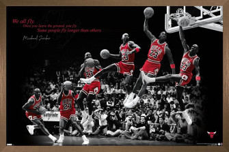 Amazon Trends International Michael Jordan Fly Wall Poster
