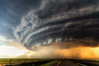 Wallpaper Powerful Storm Weather