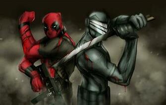 Deadpool Snake Eyes Wallpaper By Suspension99