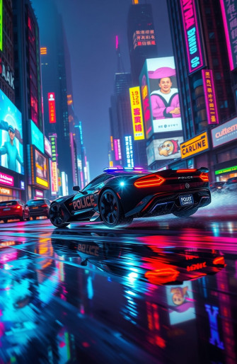 Cool Police Cars Wallpaper