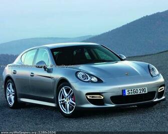 Cars Porsche Panamera Turbo Desktop Wallpaper HD