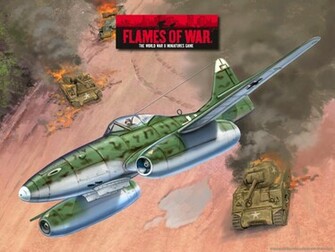 Flames Of War Desktop Wallpaper