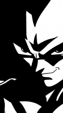 Black And White Inspirational Vegeta Wallpaper Most