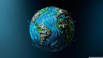 High Tech Earth Wallpaper Most Popular
