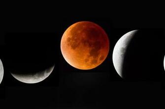 Lunar Eclipse Watch The Full Moon Turn Blood Red Vox