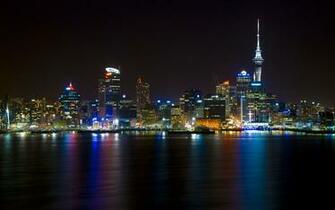 Skyline At Night Wallpaper