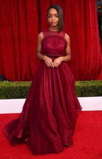 On Their Shoulders Black Ish Star Marsai Martin Honors Tv