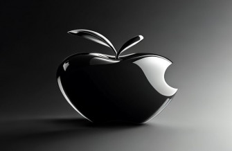 Black Apple Wallpaper