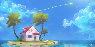 Dragon Ball HD Kame House Wallpaper