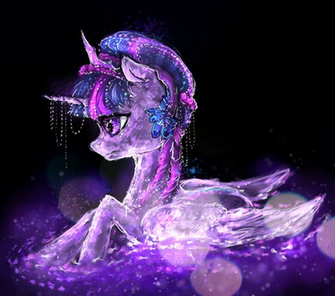 Crystal Pony Princess Twilight Sparkle By Elkaart