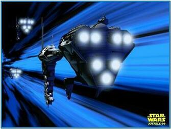 Star Wars Screensaver Hyperspace