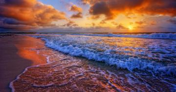 Sunset Clouds Sea 4k Ultra HD Wallpaper High Quality Walls