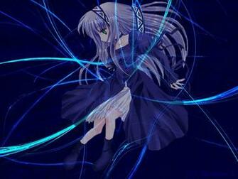 Blue Anime Wallpaper By Akumudesu