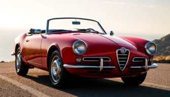 Alfa Romeo Giulietta Spider Wallpaper