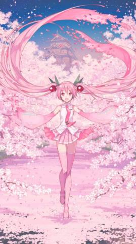 Your Name Jeff Sakura Miku Wallpaper
