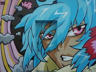 Graffiti News Bedroom Wallpaper Cartoon For Kids
