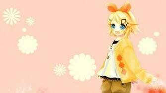 Wallpaper Anime Girl Enthusiasm Jump Flowers