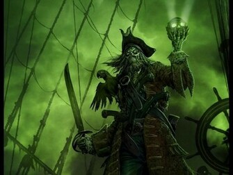 Davy Jones Flying Dutchman Wallpaper