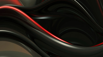Render Shapes Abstract Red 4k Wallpaper HD