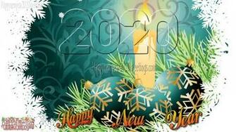 Happy New Year Colourful HD Wallpaper 4k