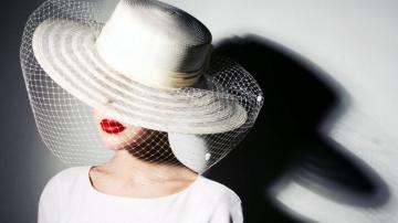 Lady Hat White Model Woman Lovely Beauty Beautiful Girl Wallpaper
