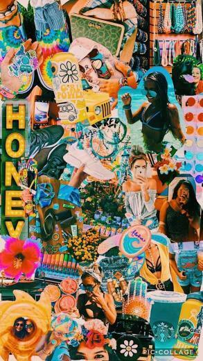 Summer Wallpaper Collage