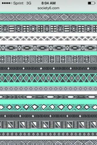 Aztec Print Wallpaper On