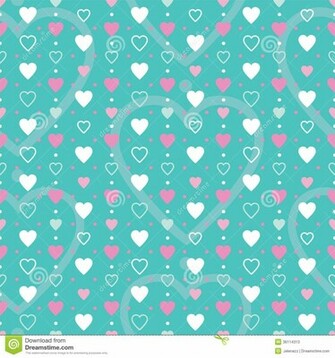Blue Heart Background And