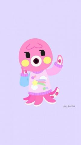 Marina From Acnh Greeting Card By Anna He Animal Crossing
