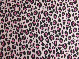 Light Pink Leopard Print Showcase Chic