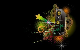 Vector Speaker Wallpaper In Resolution