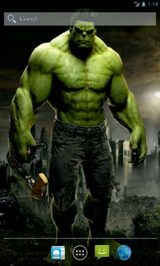 Hulk Live Wallpaper For Android