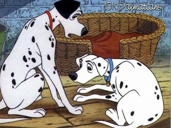 Disney Animal Dalmatians Cartoon Wallpaper