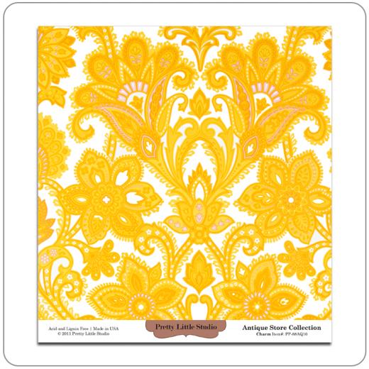 Yellow Paisley Pattern