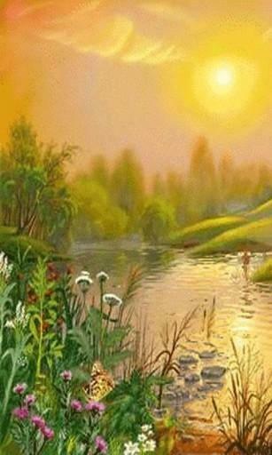 Bigger Spring River Live Wallpaper For Android Screenshot