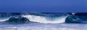 Wallpaper Sea Surf Panorama Desktop In The