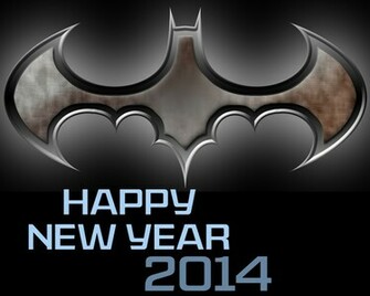 Batman Happy New Year Wallpaper