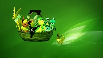 Eevee And His Evolutions Evoli Et Ses By Valyli On